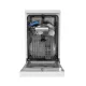 Midea MFD45S200W.2-ES 5év garancia, 45cm mosogatógép 10 teríték