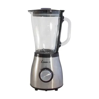 Momert 2251 turmixgép rozsdamentes, üvegkehely 500W