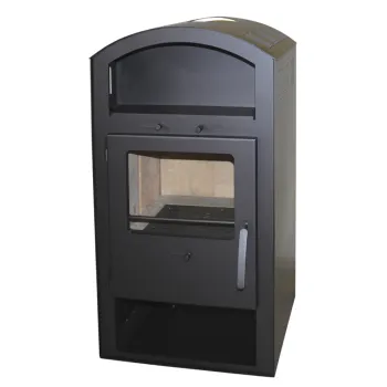 Warnex Natasa szürke íves kandalló 