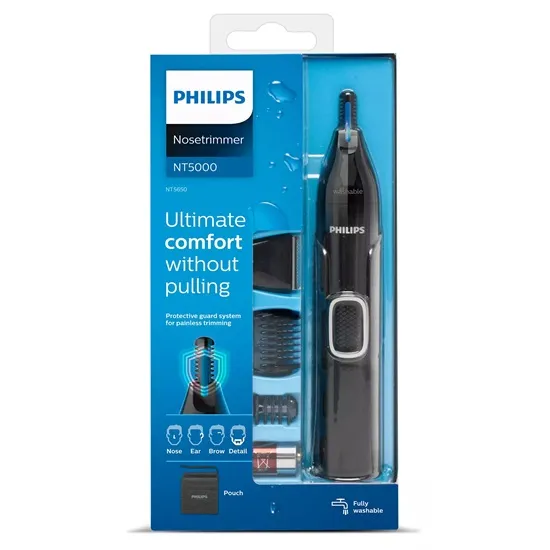 Philips NT5650/16 orr és fülszőrzet vágása, szemöldök és arcszőrzet igazító készülék