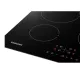 Samsung NZ64F3NM1AB/UR beépíthető indukciós főzőlap, 59x5.7x52 cm, fekete szín 