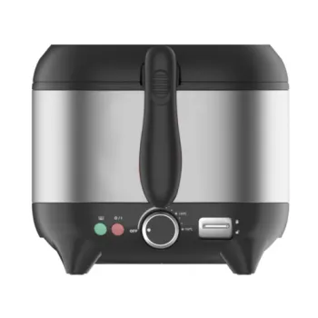 Orava FR-111 kiveető tartályos olajsütő 2.5 l fekete-inox