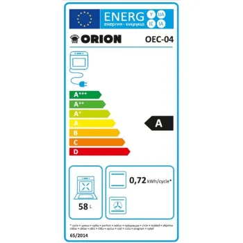 Orion OEC-04 vasmagos elektromos tűzhely, 50x60x85 cm 