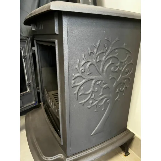 Warnex P10 fekete öntvény kandalló 