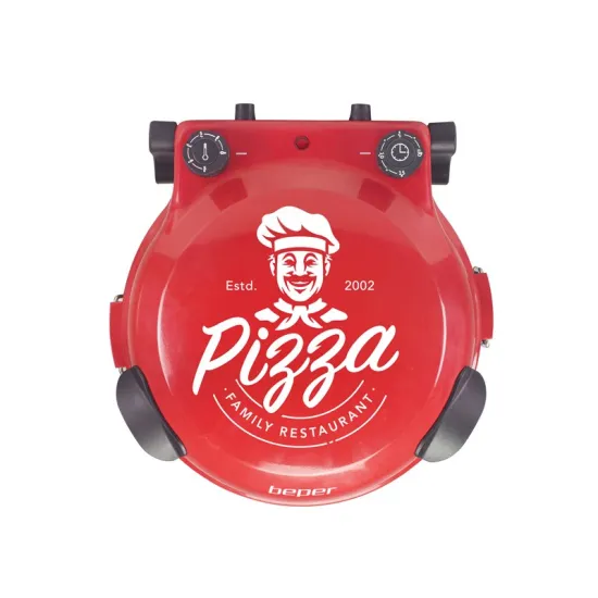 Beper P101CUD300 Pizzasütő piros, 1200W