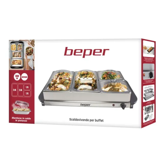 Beper P101TEM001 büfétároló melegen tartó funkcióval 