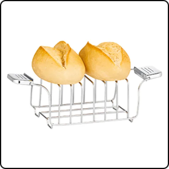 ProfiCook PC-TA 1194 antracit Vintage kenyérpirító 40 mm extra széles nyílások, 2 különálló kezelő