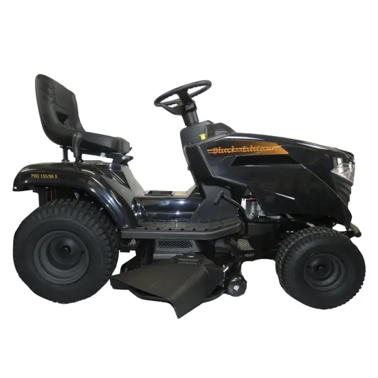 Black Edition 155/98 S Stiga motoros oldalkidobós fűnyíró traktor 6,5kW