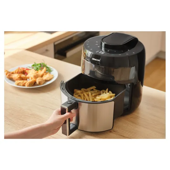 Sencor SFR5010BK forrólevegős fritőz 5l