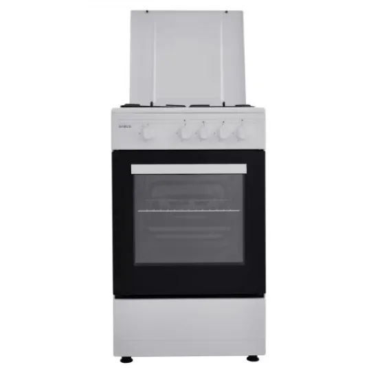 Samus SM450ABS LPG gázpalackos gáztűzhely 50cm mélység, 85X50X50cm fehér, Pb gázpalack nem tartozék