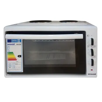 Snaige SNM-4202RW minisütő főzőlappal 42L, fehér