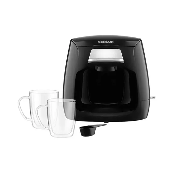 Sencor SCE2100BK  2 csészés filteres kávéfőző 0,3l víztartály 500W fekete