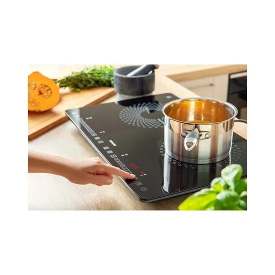 Sencor SCP 4501BK kétzónás indukciós üvegkerámia főzőlap 3400W 