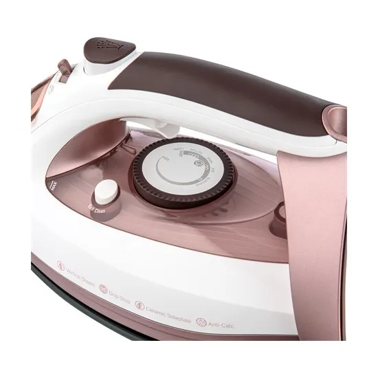 Sencor SSI 3520RS gözölős vasaló,3100W,fehér/rózsaszín