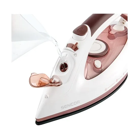 Sencor SSI 3520RS gözölős vasaló,3100W,fehér/rózsaszín