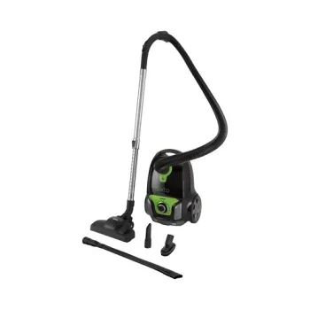 Sencor SVC6900GREUE3 porzsákos porszívó, 750W, fekete/zöld