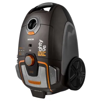 Sencor SVC8505TI porzsákos porszívó 700W, szürke 