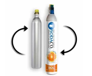 Szódagép CSERE PATRON MEGRENDELÉS átvételkor az üres patront vissza kell küldeni