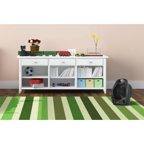 ECG TV 3030 fűtőventillátor, fekete 