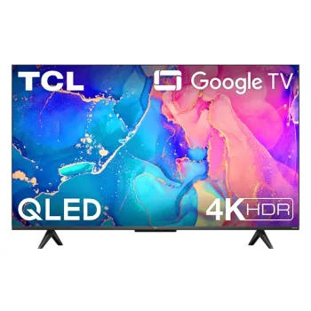 TCL 43C635 UHD QLED Google Smart LED TV, 109cm,43"
