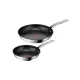 Tefal B817S255 Intuition rozsdamentes acél serpenyő szett 2db 20cm és 26cm-es 