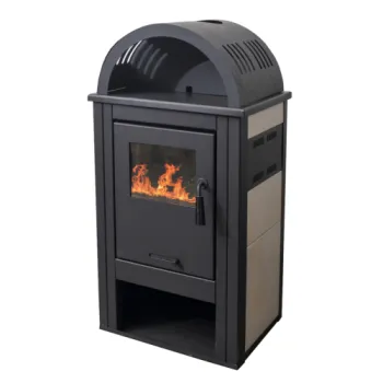 Warnex Termo Elegant LUX bézs 8Kw íves kandalló