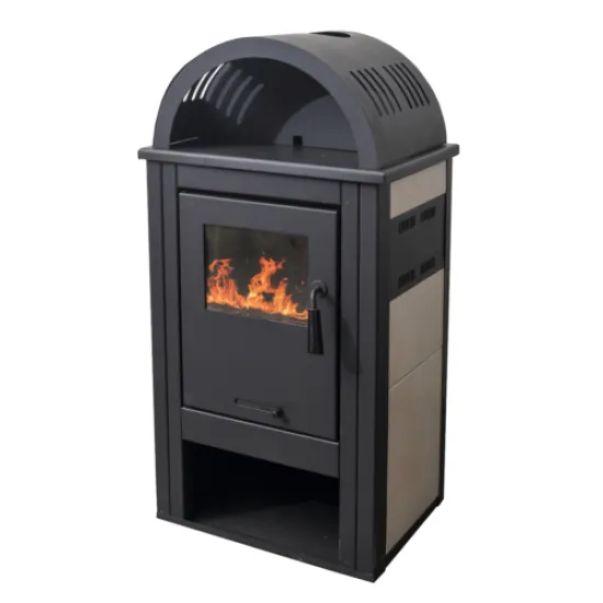 Warnex Termo Elegant LUX bézs 8Kw íves kandalló