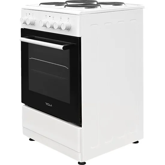 Tesla CS5400SW elektromos vasmagos tűzhely 50x50x85 cm