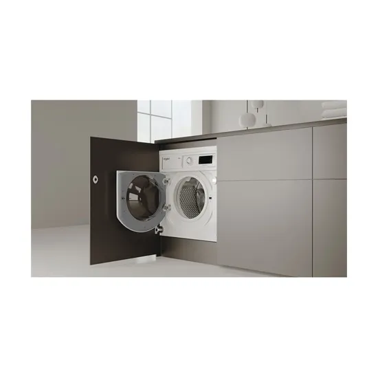 Whirlpool BI WMWG 91485 EU beépíthető elöltöltős mosógép, 59.5x54.5x81.5 cm, inox szín 