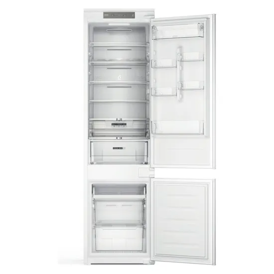 Whirlpool WHC20 T352 Total No Frost beépíthető alulfagyasztós kombinált hűtőszekrény, 212/68L, 54x54.5x193.5 cm 