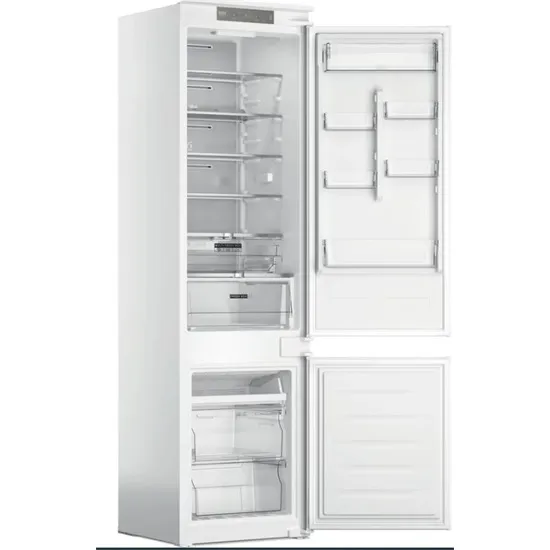 Whirlpool WHC20 T352 Total No Frost beépíthető alulfagyasztós kombinált hűtőszekrény, 212/68L, 54x54.5x193.5 cm 