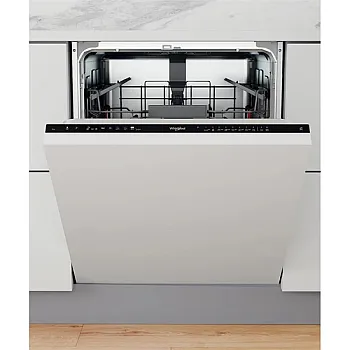 Whirlpool WIO 3C33 E 6.5 teljesen beépíthető 14 terítékes mosogatógép, 60 cm , automatikus ajtónyitás, 59.8x55.5x82 cm 