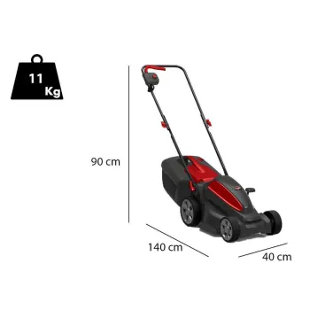 Castelgarden XE 36 1200W elektromos fűnyíró 34cm munkaszélesség 400m2