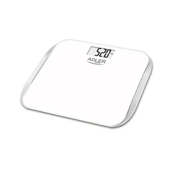 Adler AD8164 üveglapos személymérleg fehér