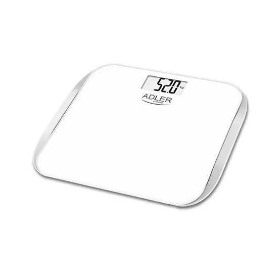 Adler AD8164 üveglapos személymérleg fehér
