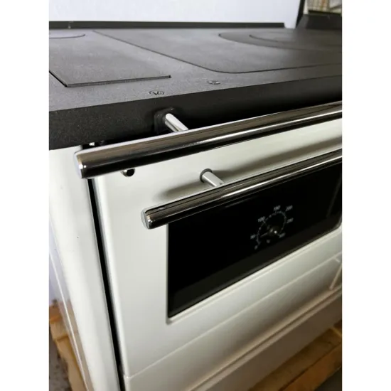 Warnex Alfa 85-G fehér zománcozott sparhelt jobbos