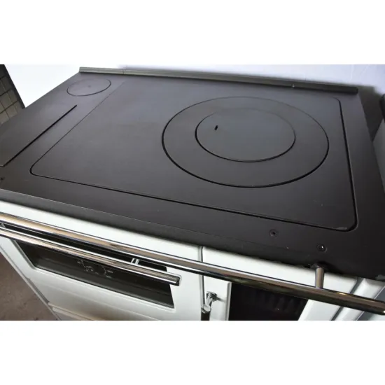 Warnex Alfa 85-G fehér zománcozott sparhelt jobbos