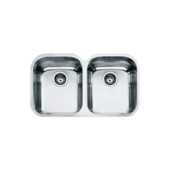 Franke AMX 120 munkalap alá építhető mosogatótálca,inox,76,5x45cm