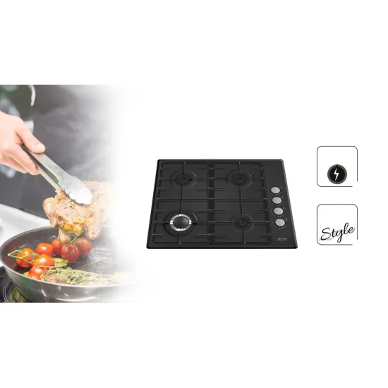 MPM-60-GMB-09 beépíthető gáz főzőlap 60 cm széles