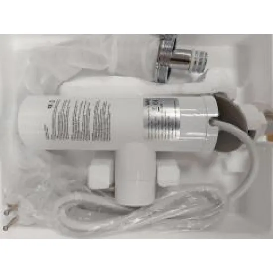 Elektromos átfolyós vízmelegítő csaptelep vízhőmérséklet kijelzéssel Well FCT-EL-Billabong-WL