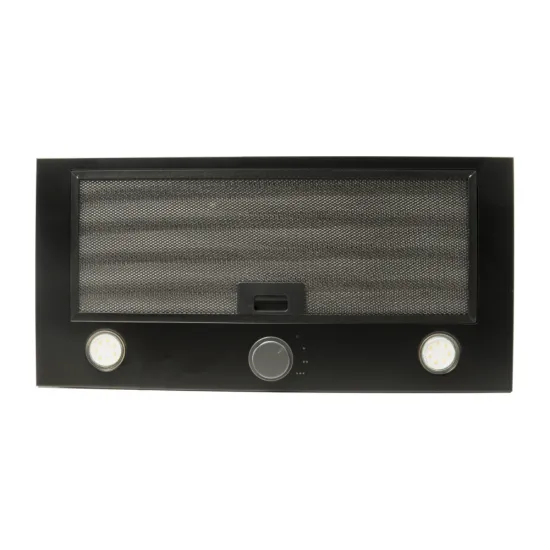 Evido CHB6RB.1 Sotto 60B felsőszekrénybe építhető konyhai elszívó fekete 60cm