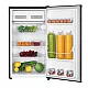 MPM MPM-90-CJ-28 egyajtós hűtőszekrény 0 fokos tároló rekesszel 90L inox, 48x45x85 cm