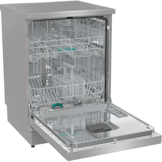 Gorenje GS642E90X mosogatógép, 13 teríték, 59.9x59.7x84.5 cm, ezüst szín