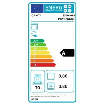 Candy FCPKS826XL beépíthető sütő pirolitikus tisztítással