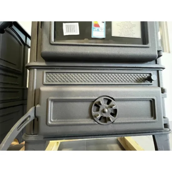 Ferguss Lux öntvény kandalló,10,2kW, szürke