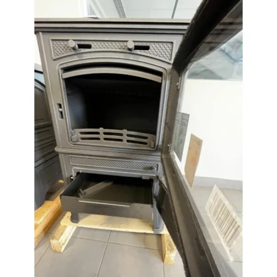 Ferguss Lux öntvény kandalló,10,2kW, szürke