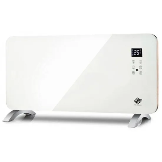 FG Electronics FS-827 fűtőpanel edzett üveglap szabadon álló/ falra fehér FS827