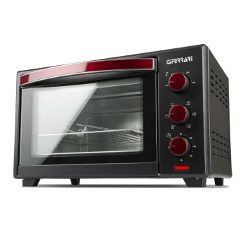 G3 Ferrari G10076 elektromos mini sütő 42L fekete-bordó 