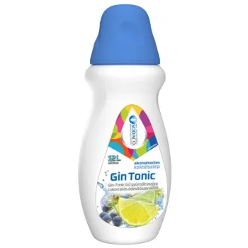 SodaCo gin tonic ízű szörp, alkoholmentes, 500 ml, 1:23 higítási arány