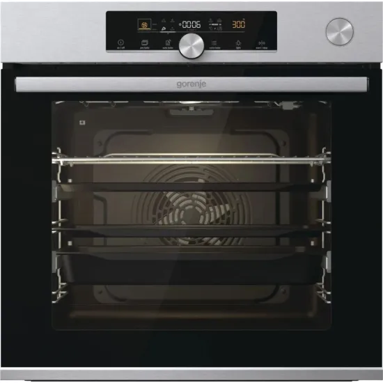 Gorenje BSA6747A04X beépíthető sütő 77L, 59.5x56.4x59.5 cm, inox